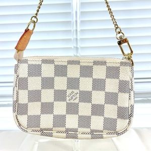 Louis Vuitton Mini Pochette Accessoires Damier Azur